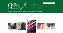 Desktop Screenshot of gaffneyfabrics.com